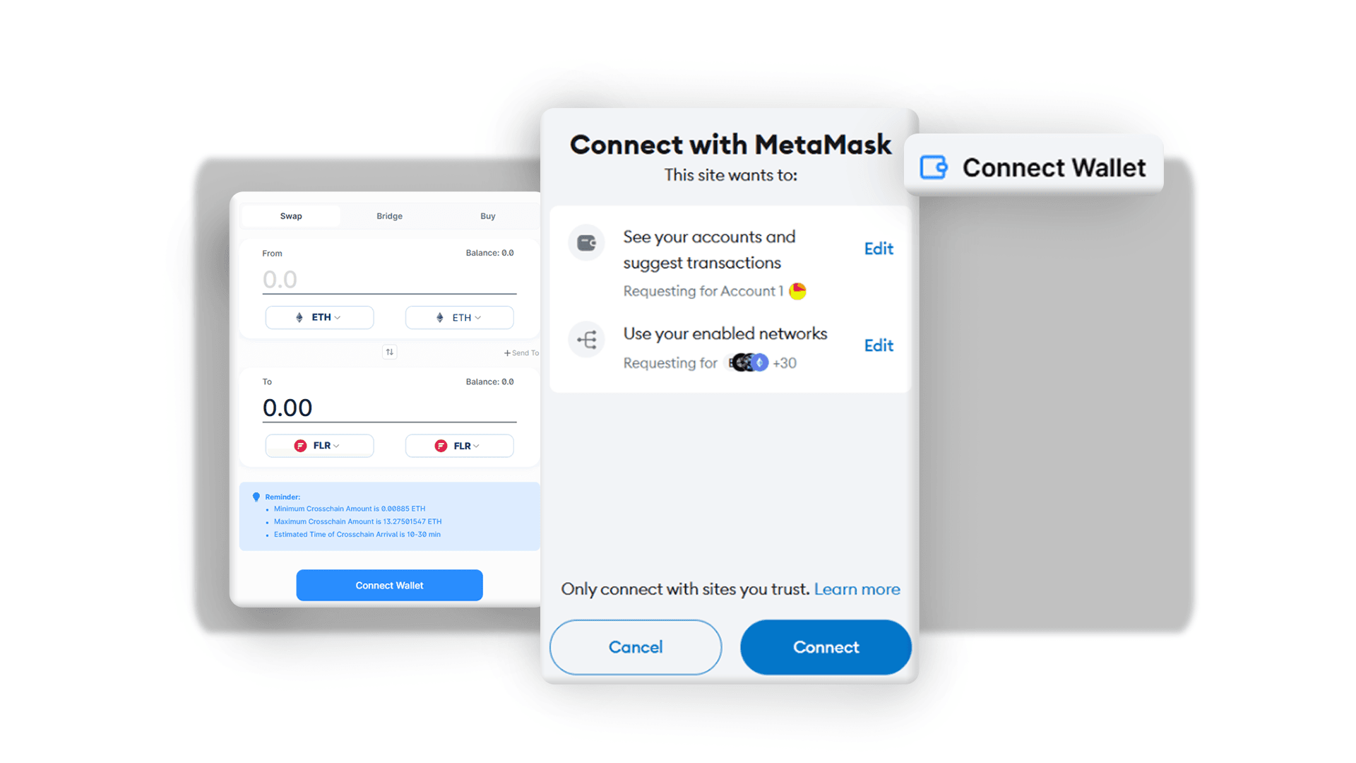 connect wallet with Meta Mask